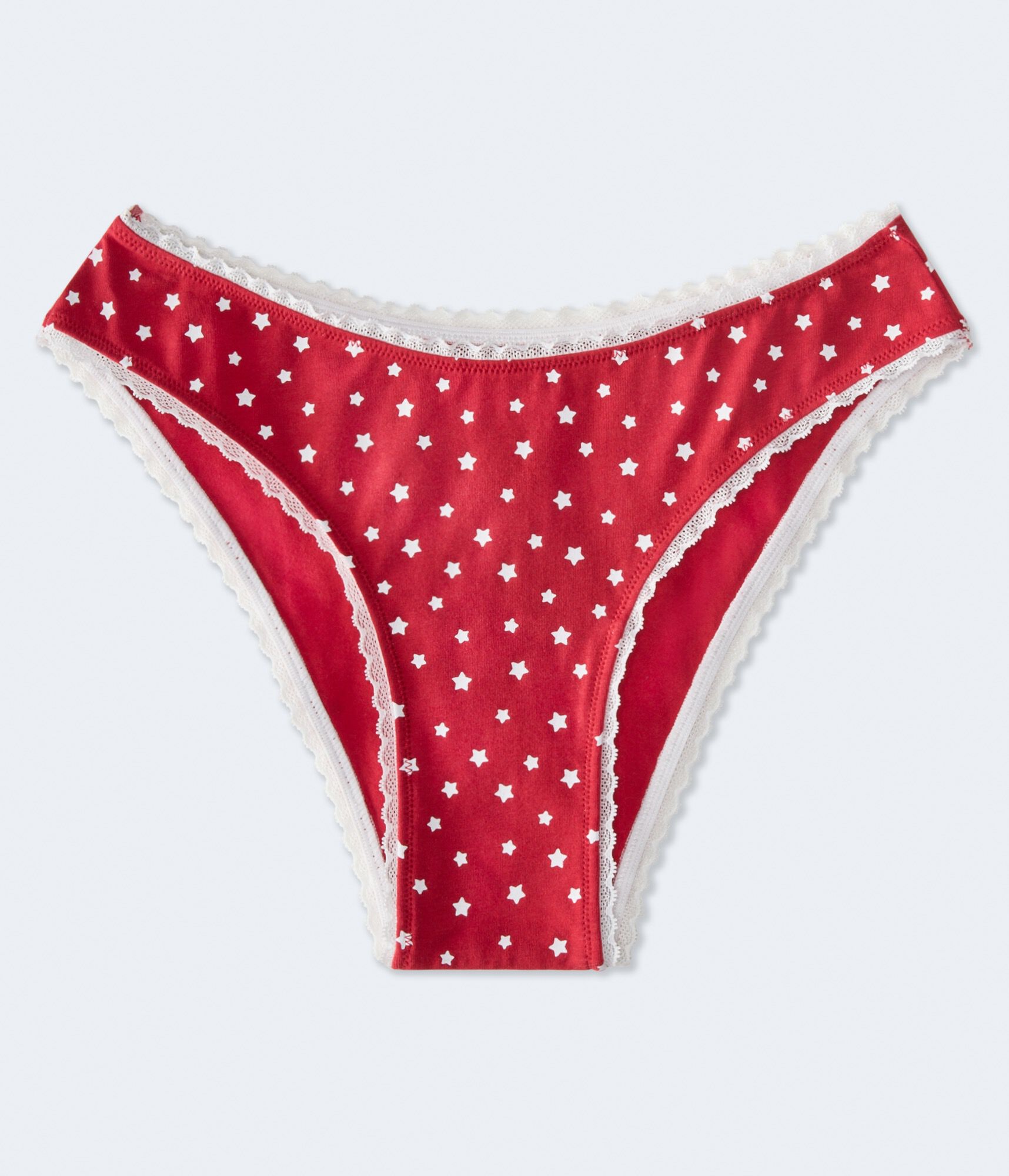 Stars Lace-Trim Cheeky