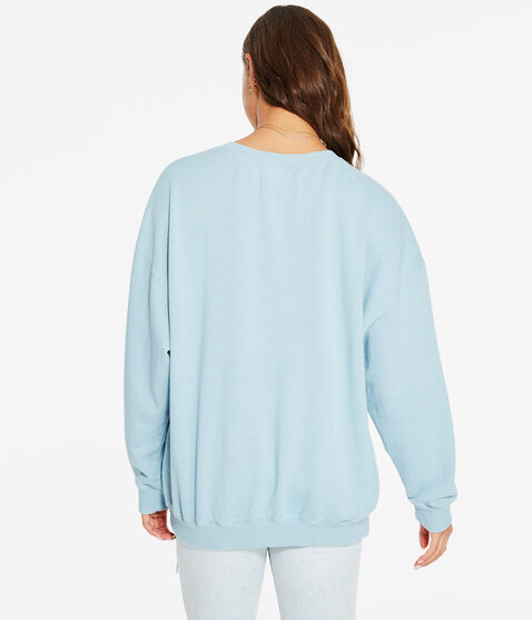 Oversized Crew Sweatshirt