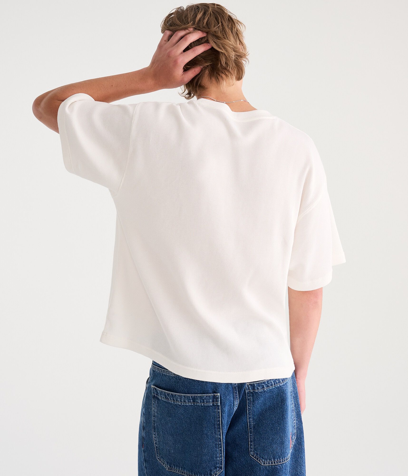 Waffle Crew Tee