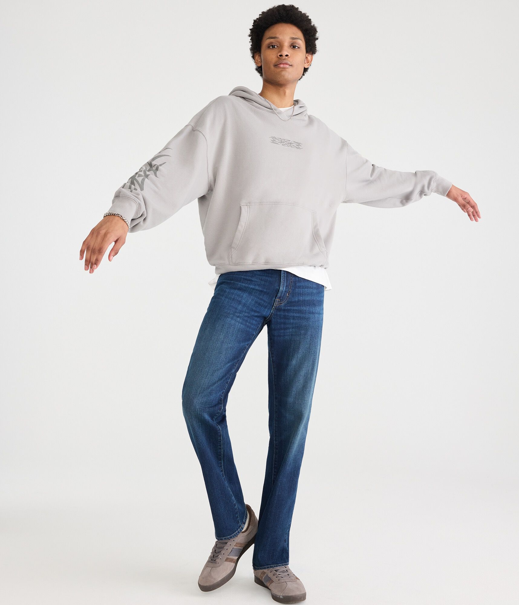 Straight Premium Jean with COOLMAX&amp;reg; Technology