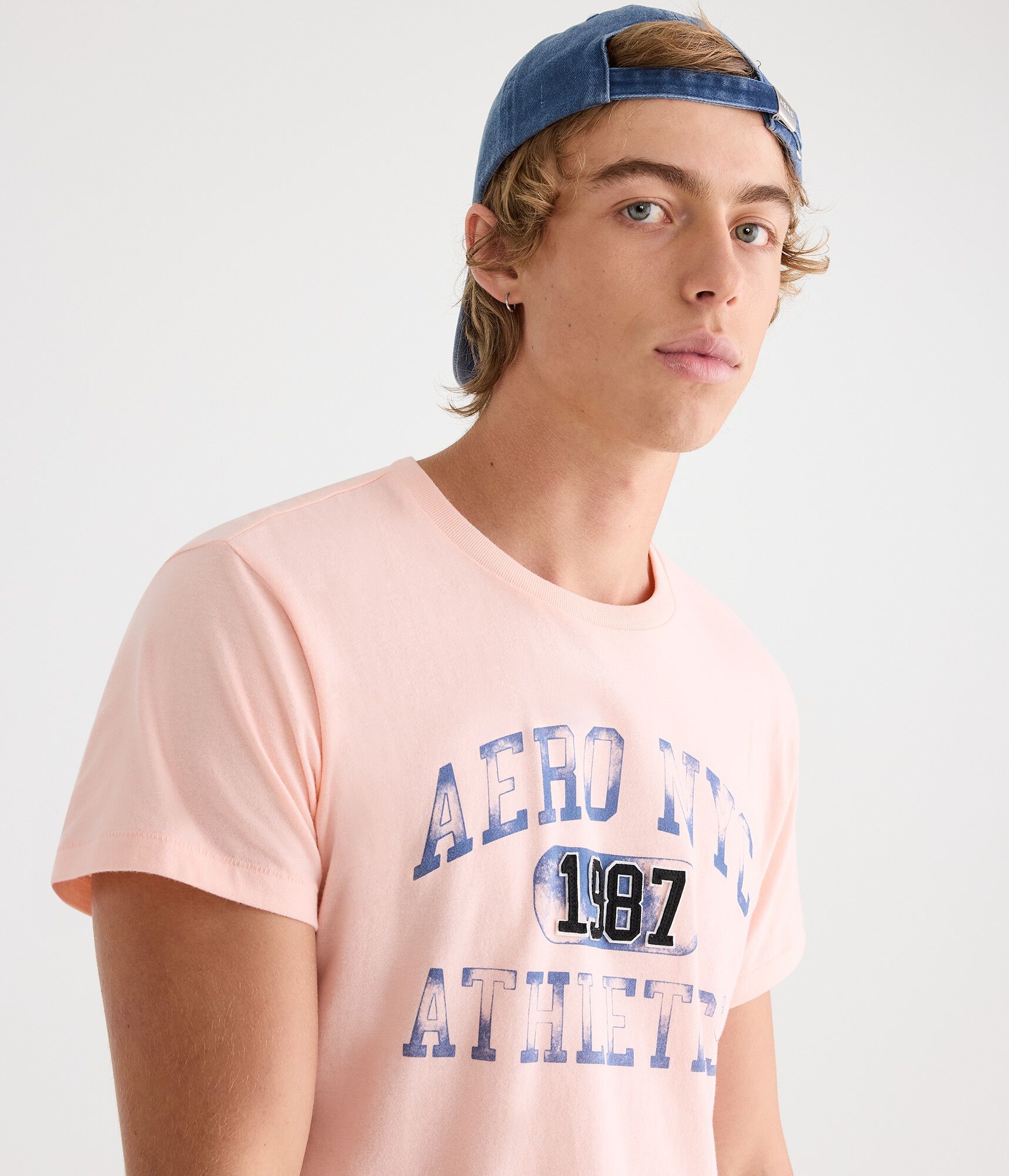 Aero NYC Athletics Appliqu&eacute; Graphic Tee