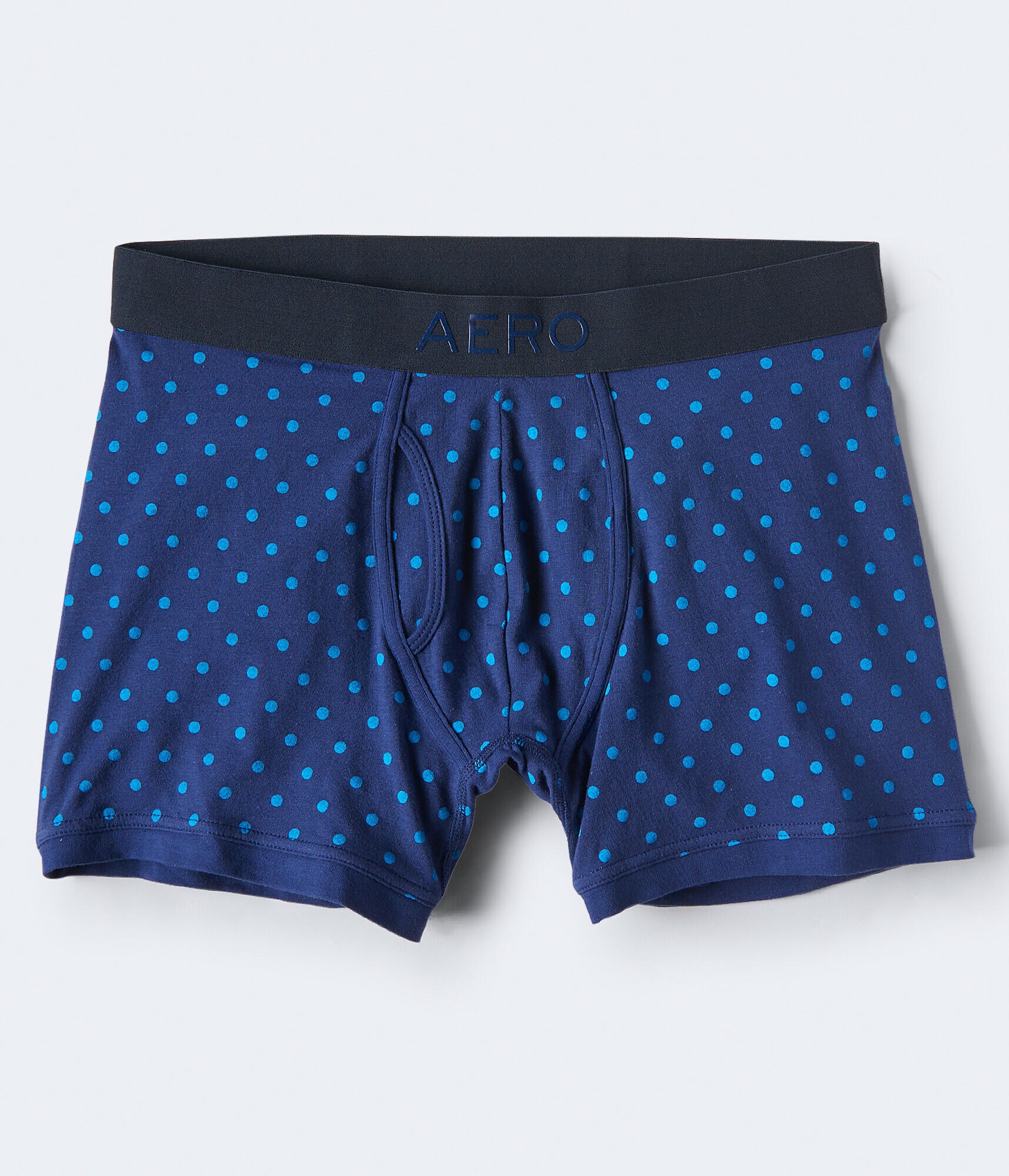 Polka Dot Knit Boxer Briefs