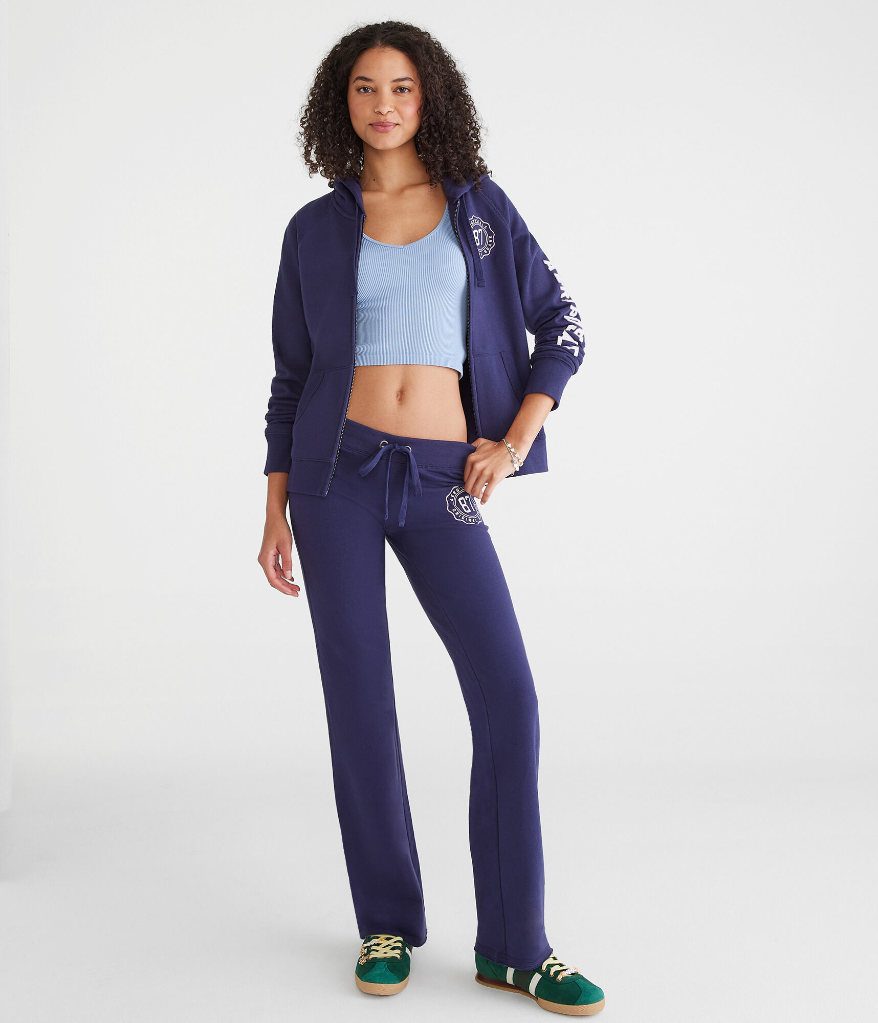 Aeropostale 87 Crest Fit & Flare Sweatpants