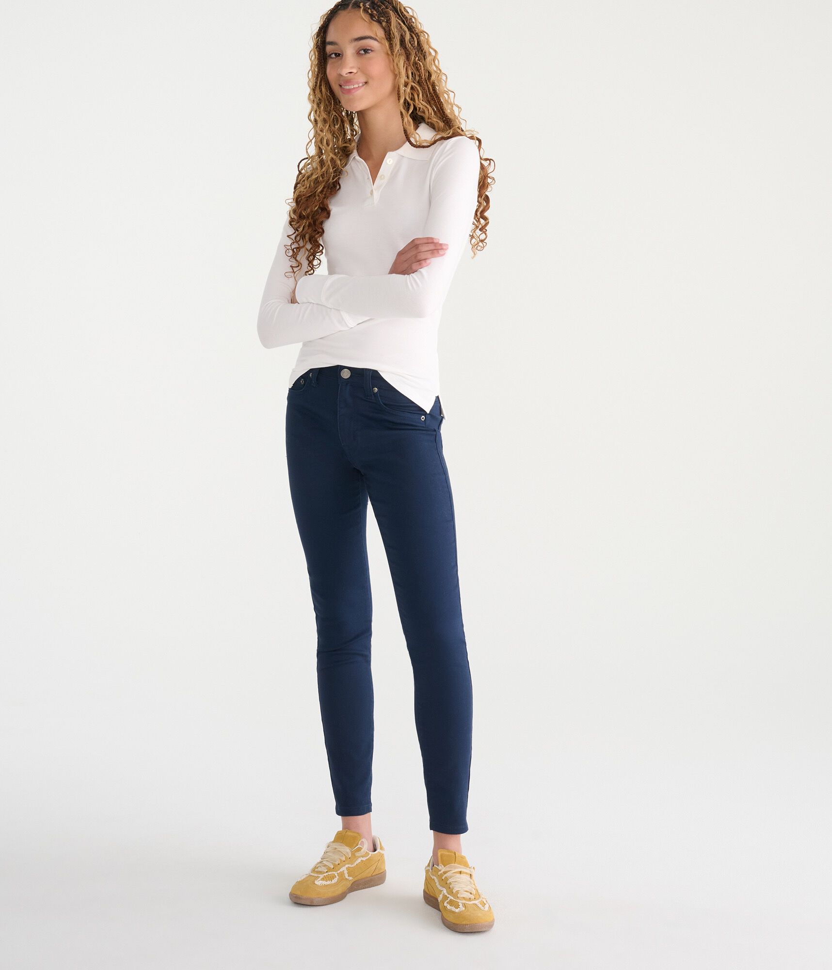 Seriously Stretchy High-Rise Uniform Jegging