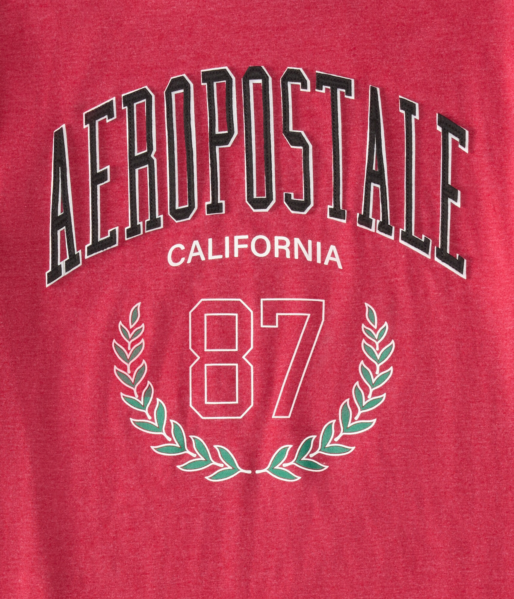 Aeropostale Arch 87 Appliqu&eacute; Graphic Tee