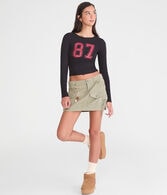 Long Sleeve Seriously Soft 87 Graphic Baby Tee
