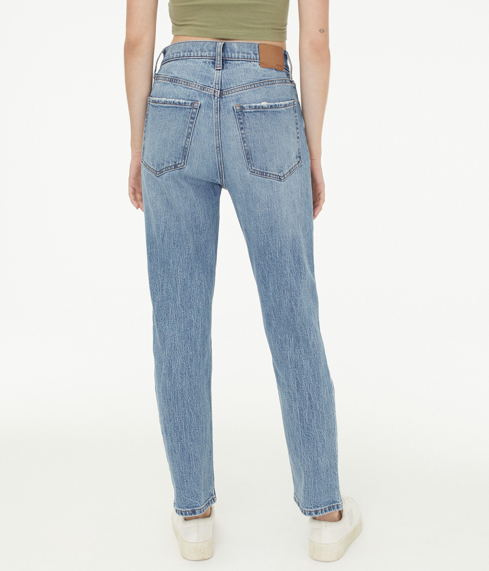 '90s Super High-Rise Straight Hemp Jean
