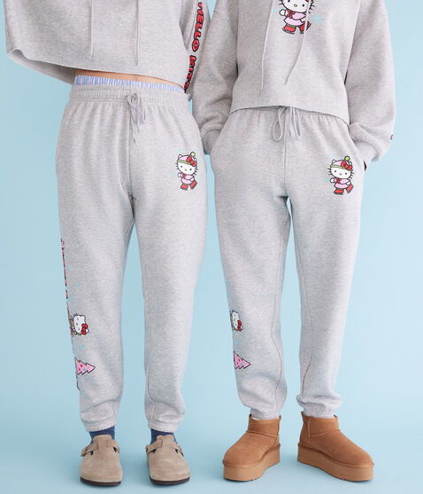 Hello Kitty Ice Skating Jogger Sweatpants