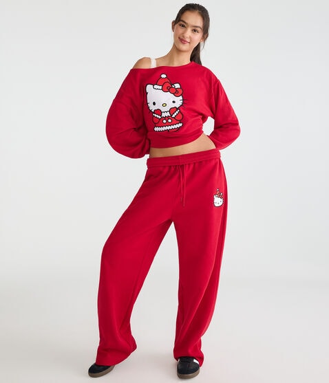 Hello Kitty | Aero Santa Suit Straight Leg Sweatpants Hello Kitty | Aero Santa Suit Straight Leg Sweatpants