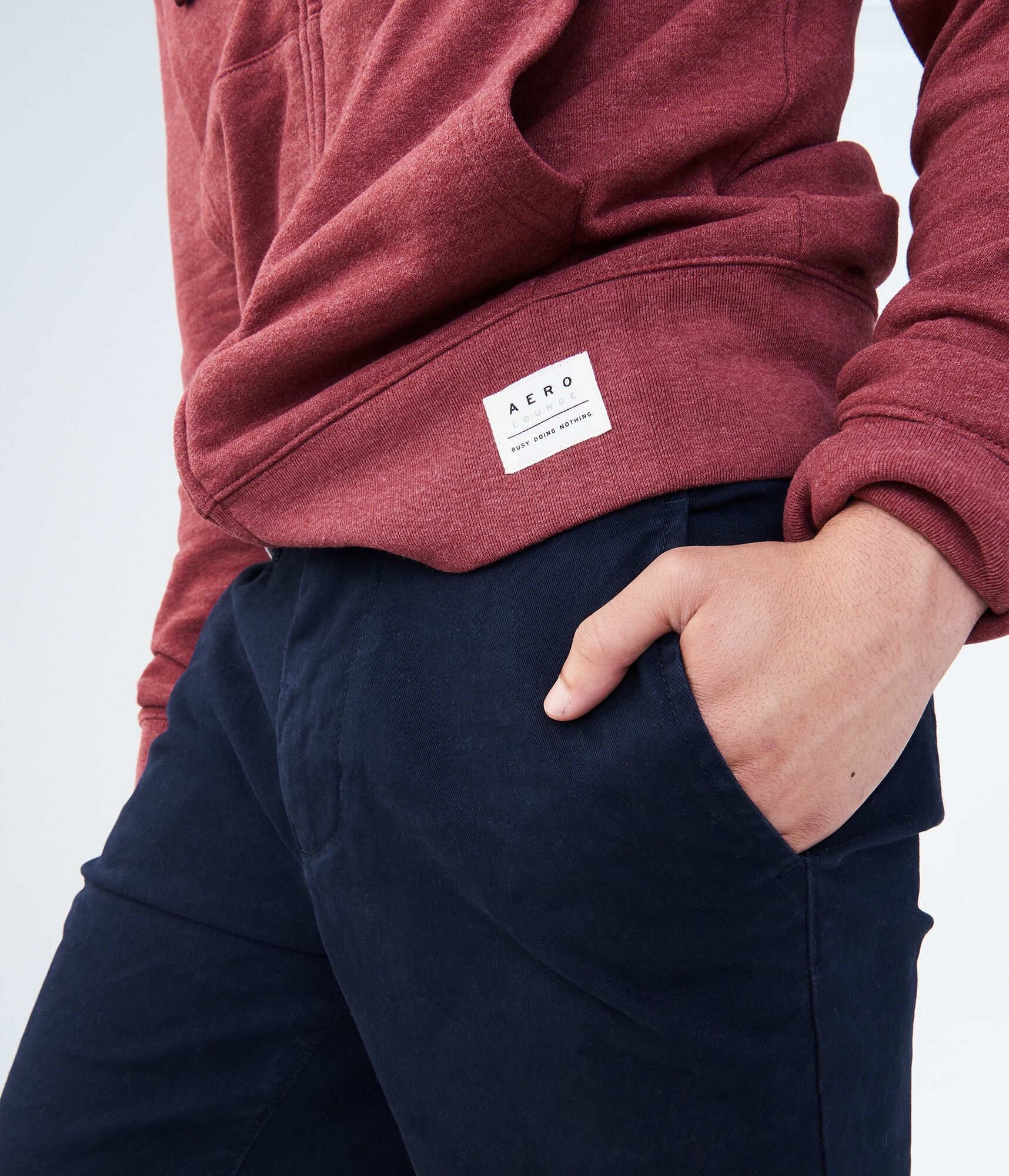 Heathered Full-Zip Hoodie