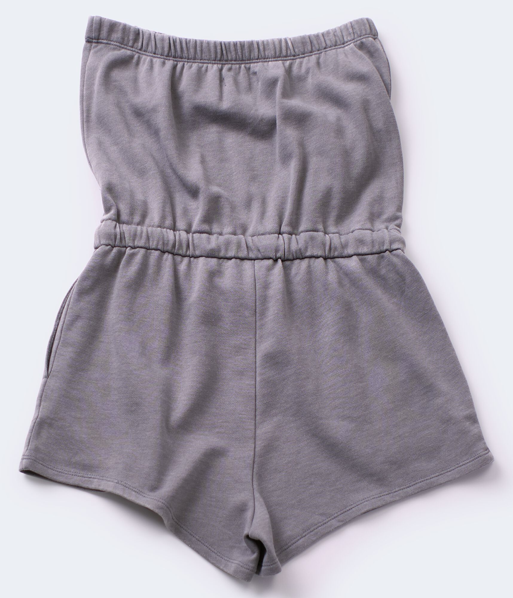 Burnout Strapless Romper