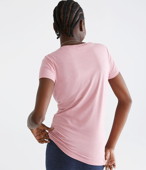 Aero West Coast Circle Appliqué Graphic Tee