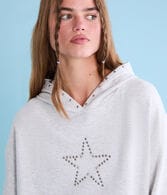 Demetra for Aero Star Studded Pullover Hoodie