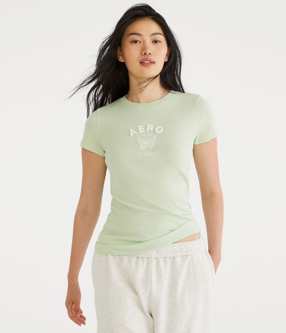 Aero Arch Butterfly Appliqué Graphic Tee