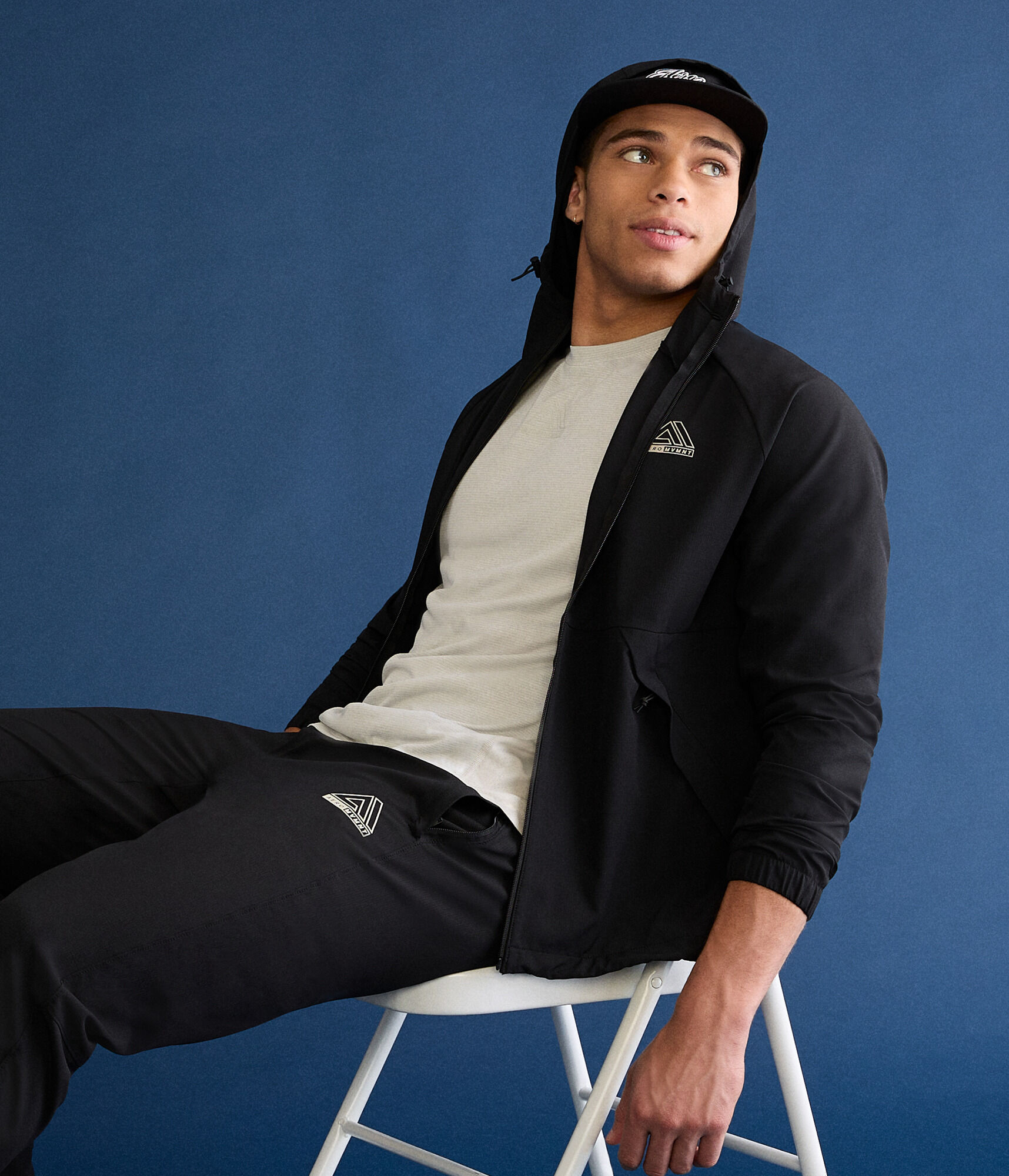 Aero MVMNT Hooded Windbreaker Jacket