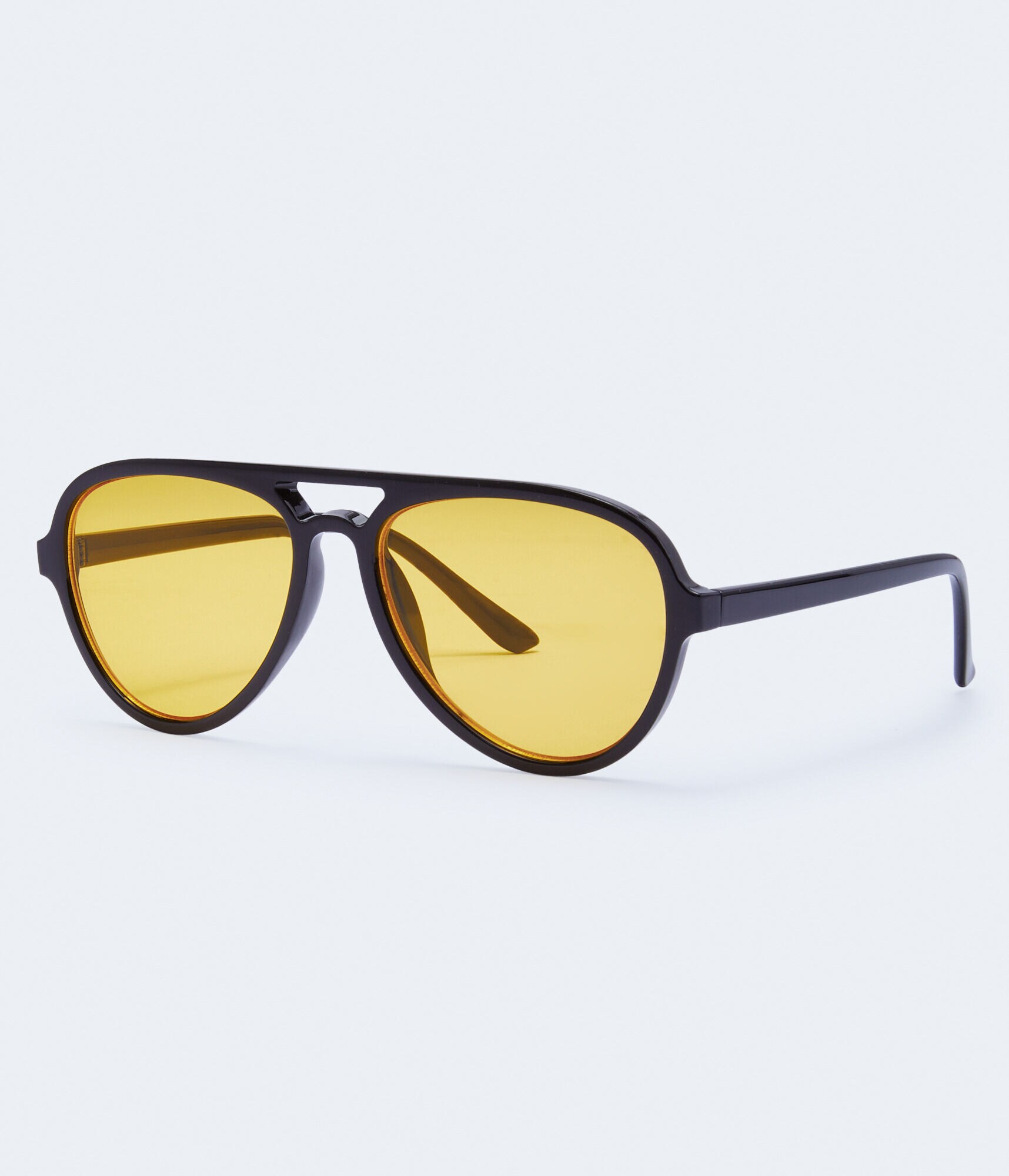 Plastic Aviator Sunglasses