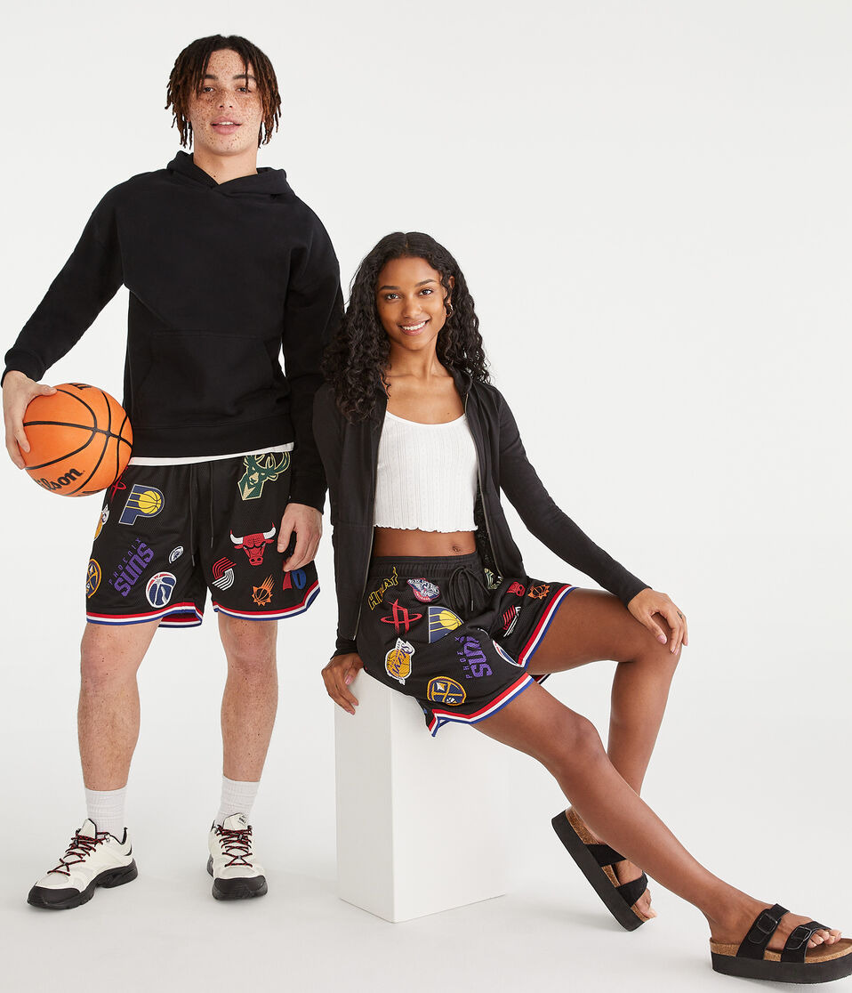 NBA Team Logos Mesh Shorts 6"