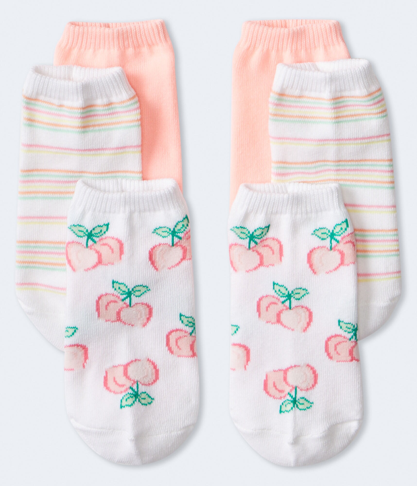 Peachy Ankle Sock 3-Pack
