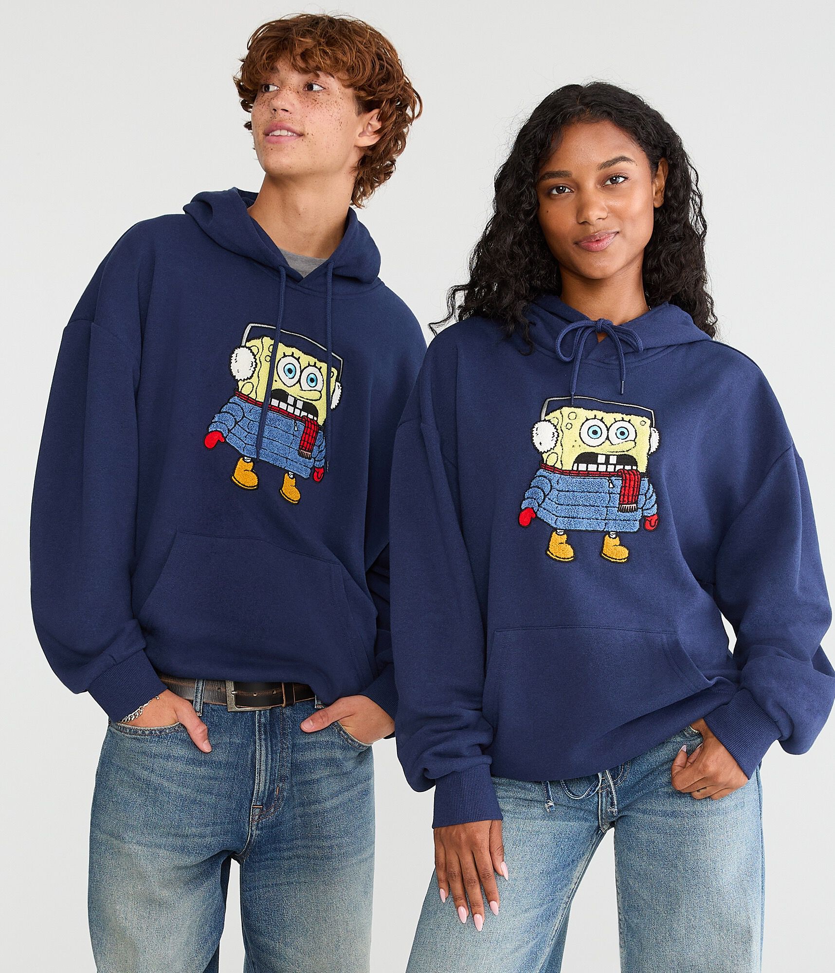SpongeBob x Aero Chilly Pullover Hoodie