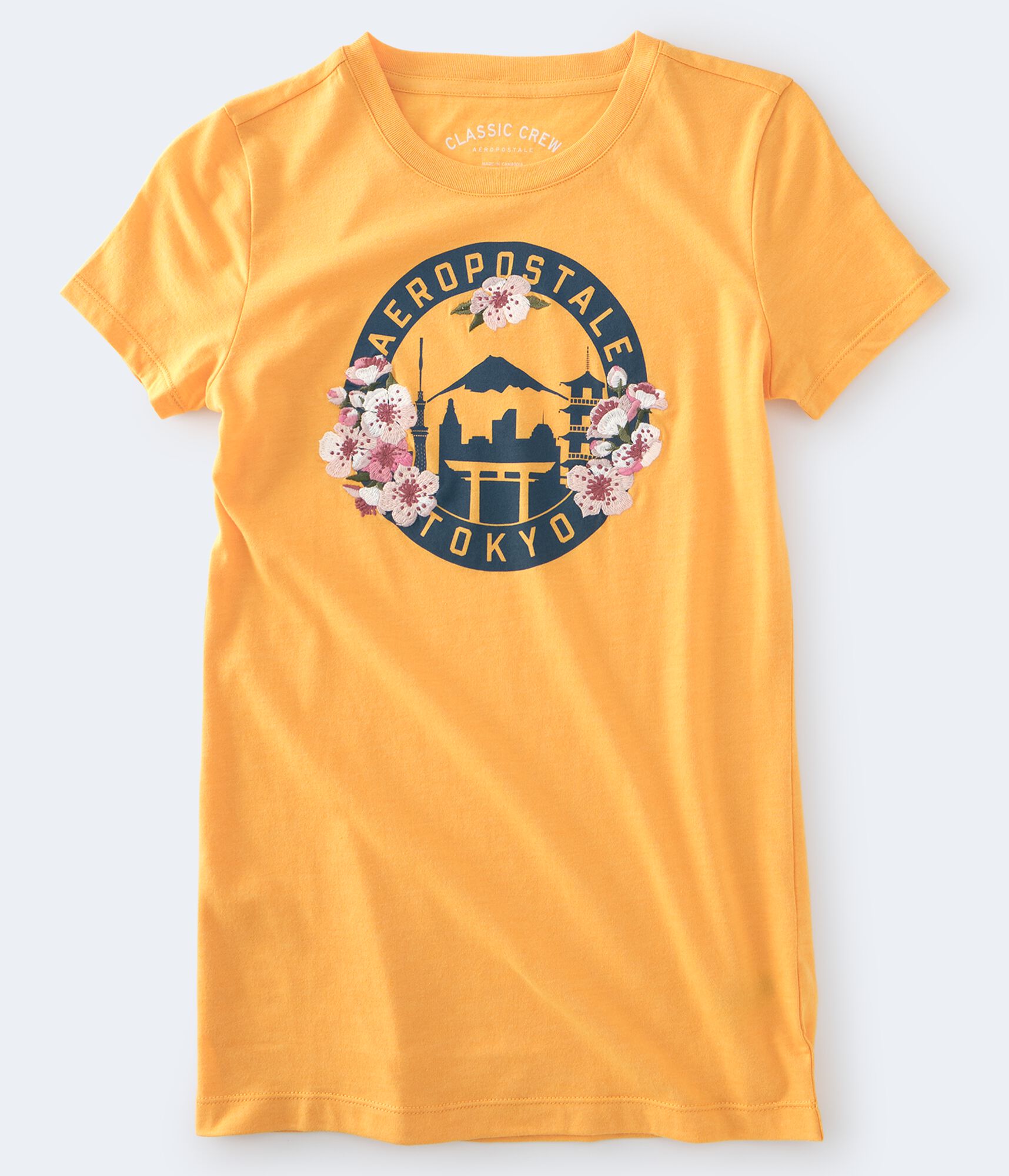 Aeropostale Tokyo Flower Graphic Tee