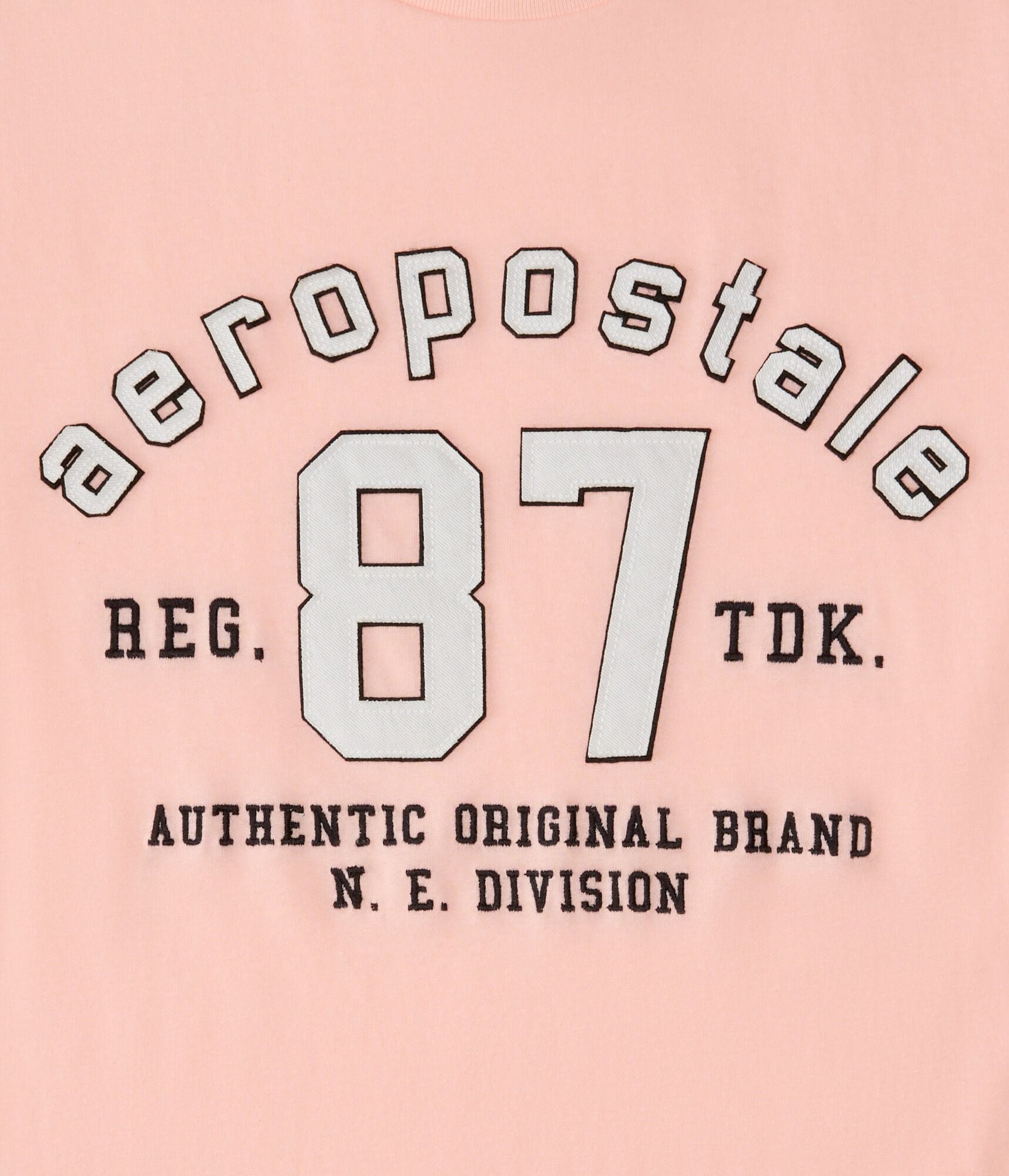 Aeropostale 87 Appliqu&eacute; Graphic Tee
