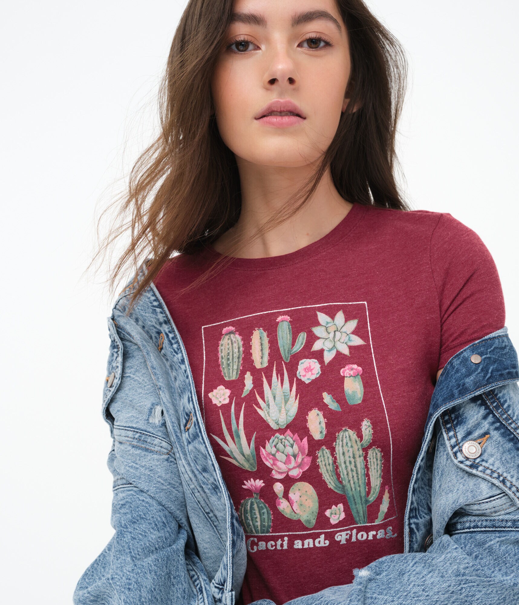 Cacti &amp; Floras Foil Graphic Tee