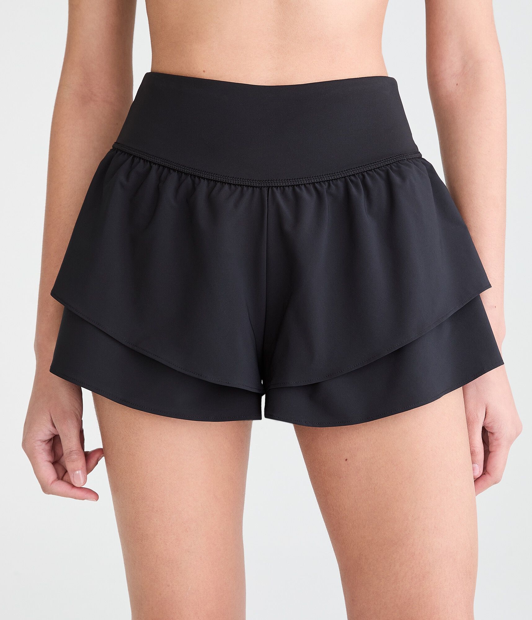 Buttery Soft High-Rise Flutter Shorts