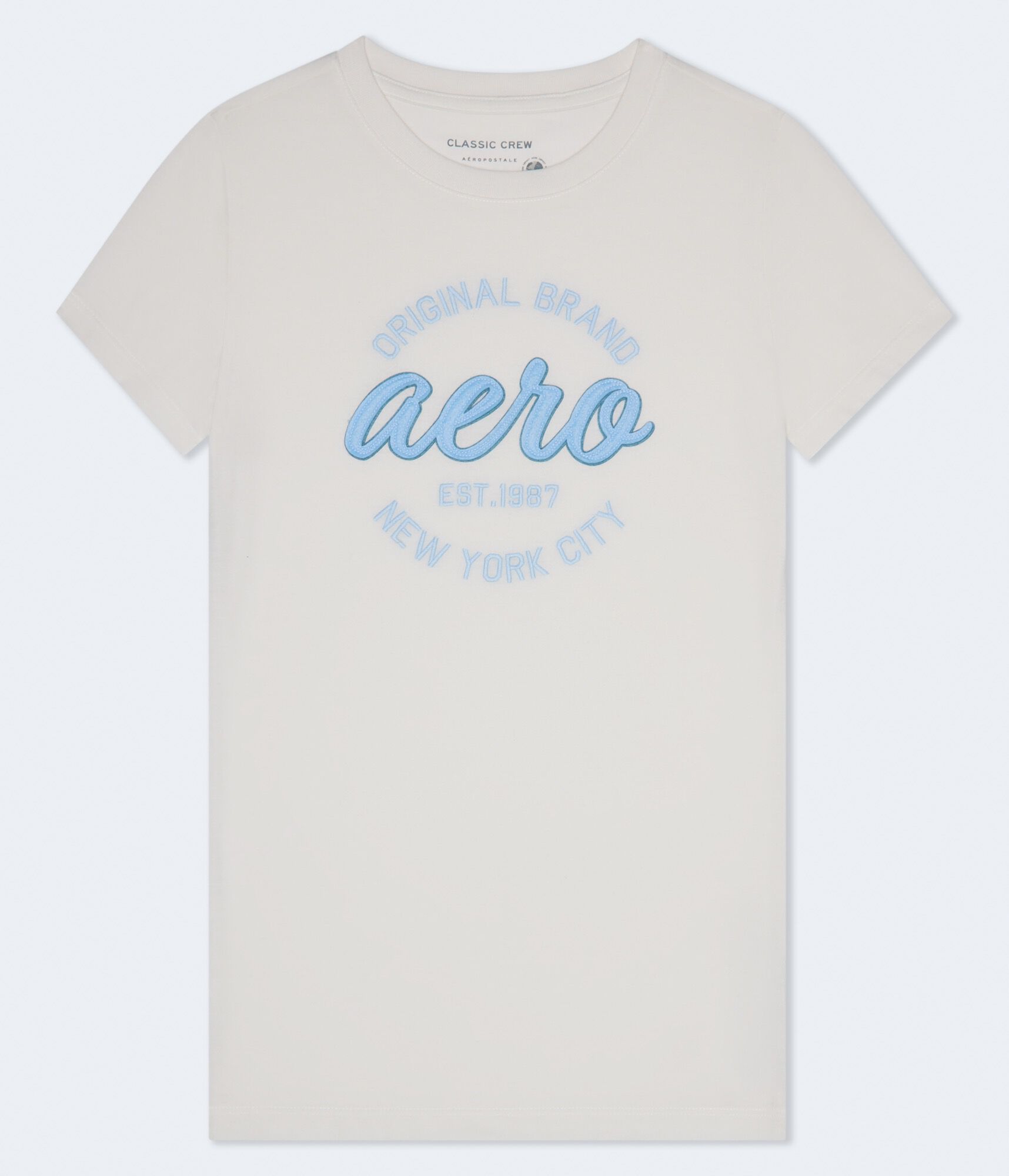 Aero Circle Appliqu&eacute; Graphic Tee