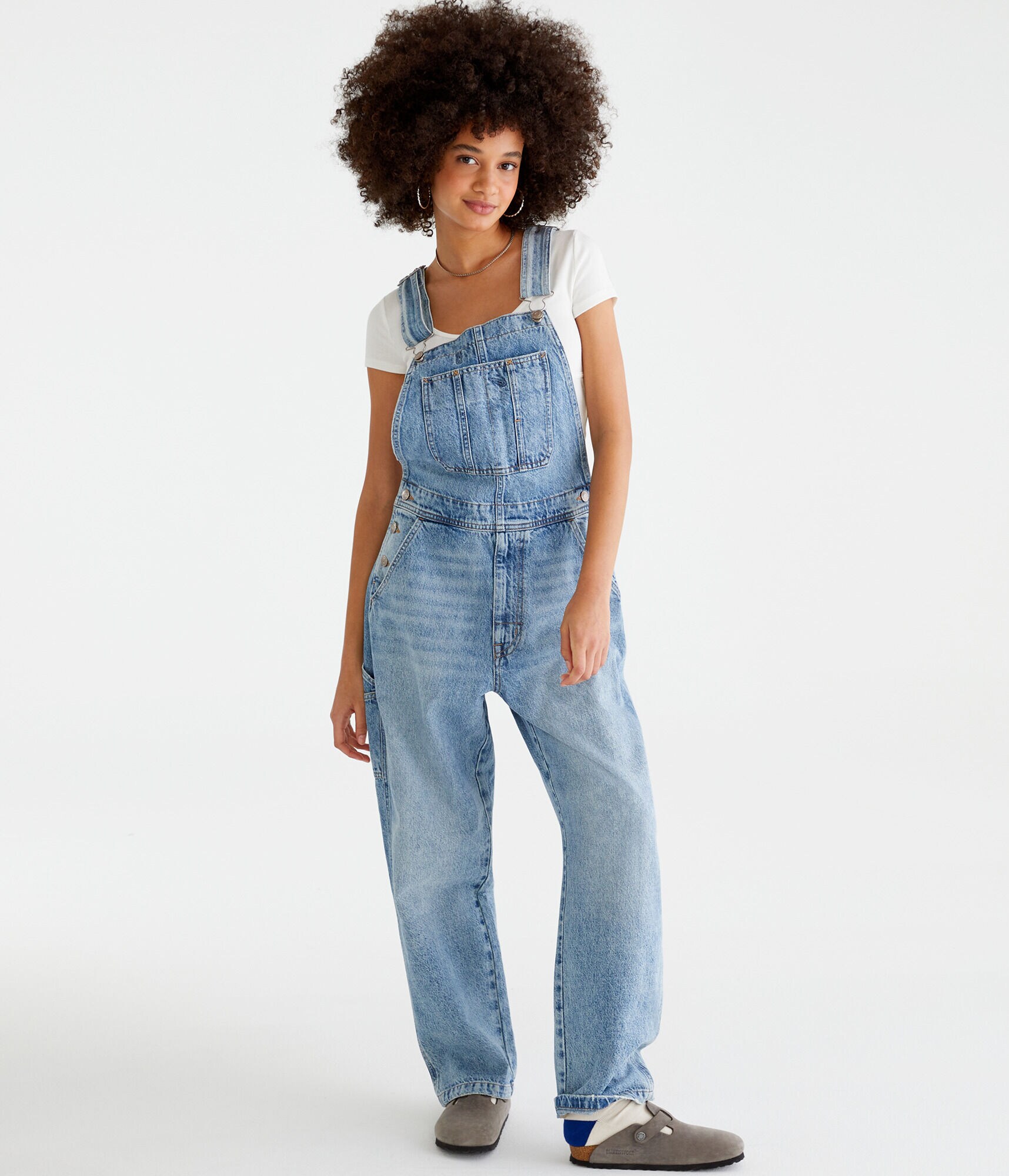 Denim Overalls