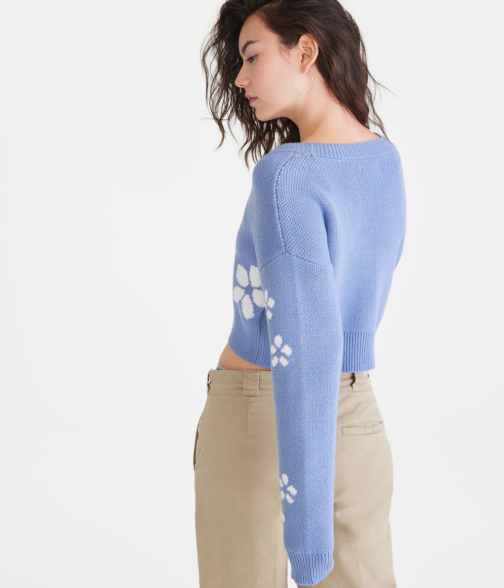 Daisy Cropped Cardigan