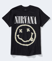 Nirvana Daisy Chain Oversized Graphic Tee