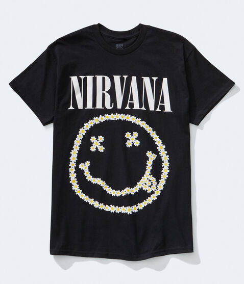 Nirvana Daisy Chain Oversized Graphic Tee Nirvana Daisy Chain Oversized Graphic Tee
