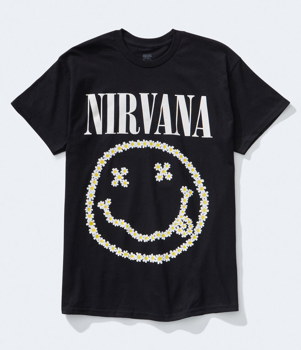 Nirvana Daisy Chain Oversized Graphic Tee