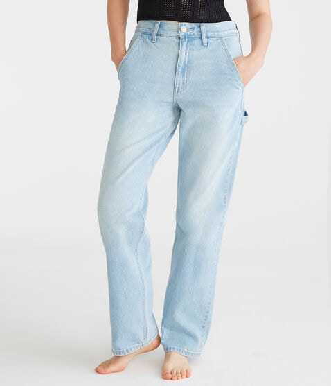 High-Rise Baggy Carpenter Jean