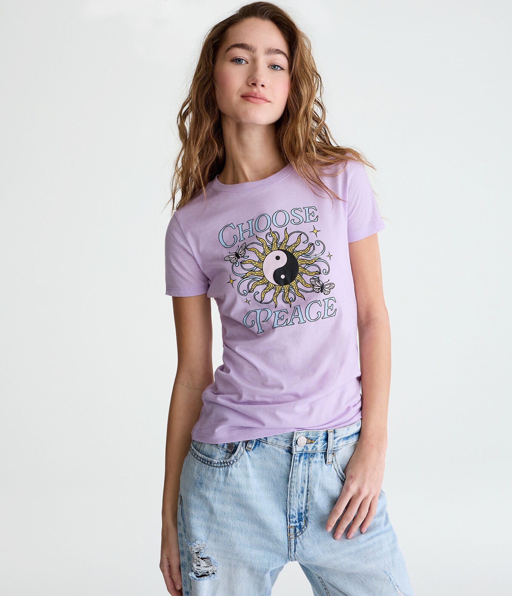 Yin-Yang Peace Graphic Tee