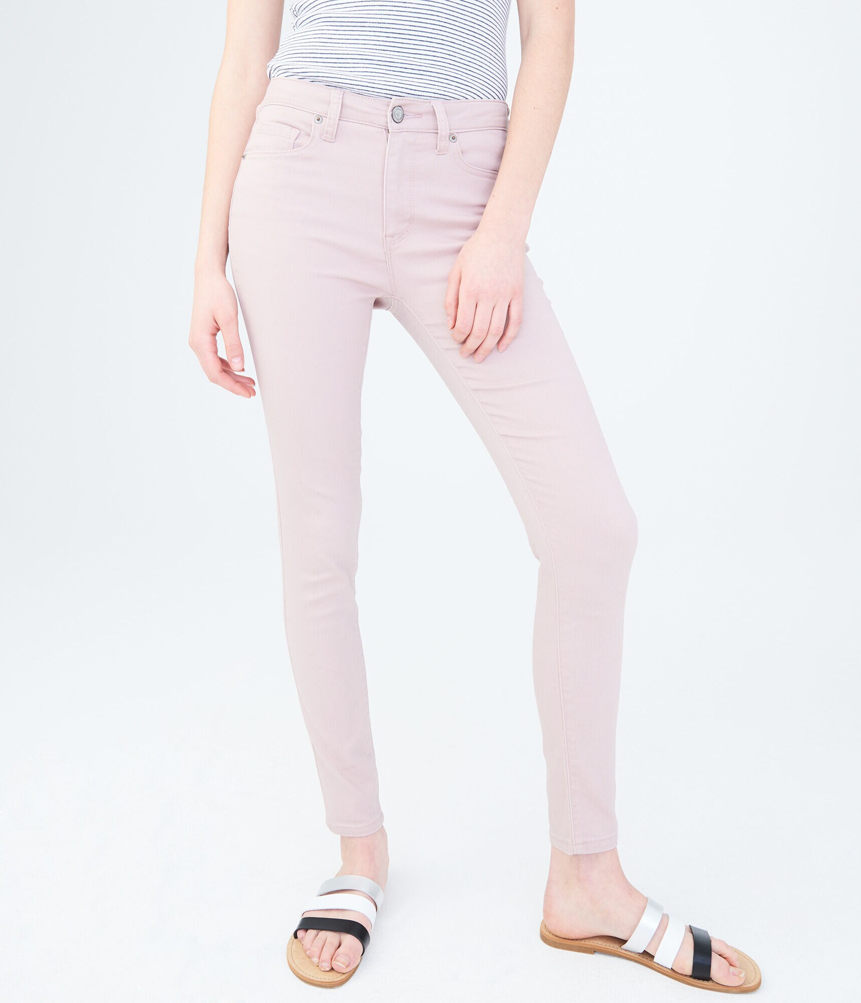 Seriously Stretchy Color Wash High-Waisted Jegging