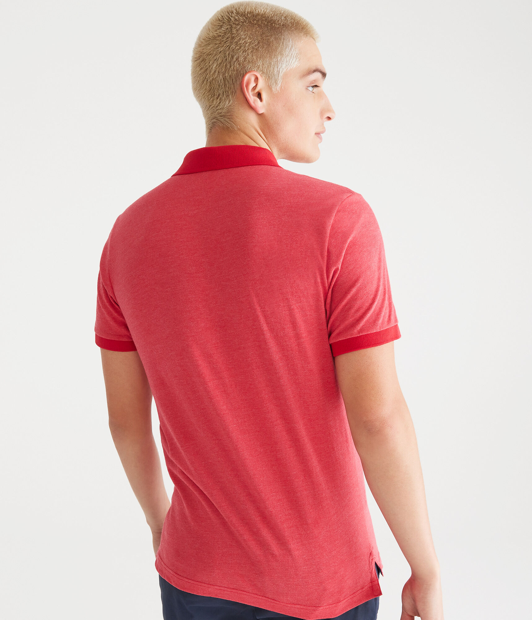 A87 Solid Jersey Polo