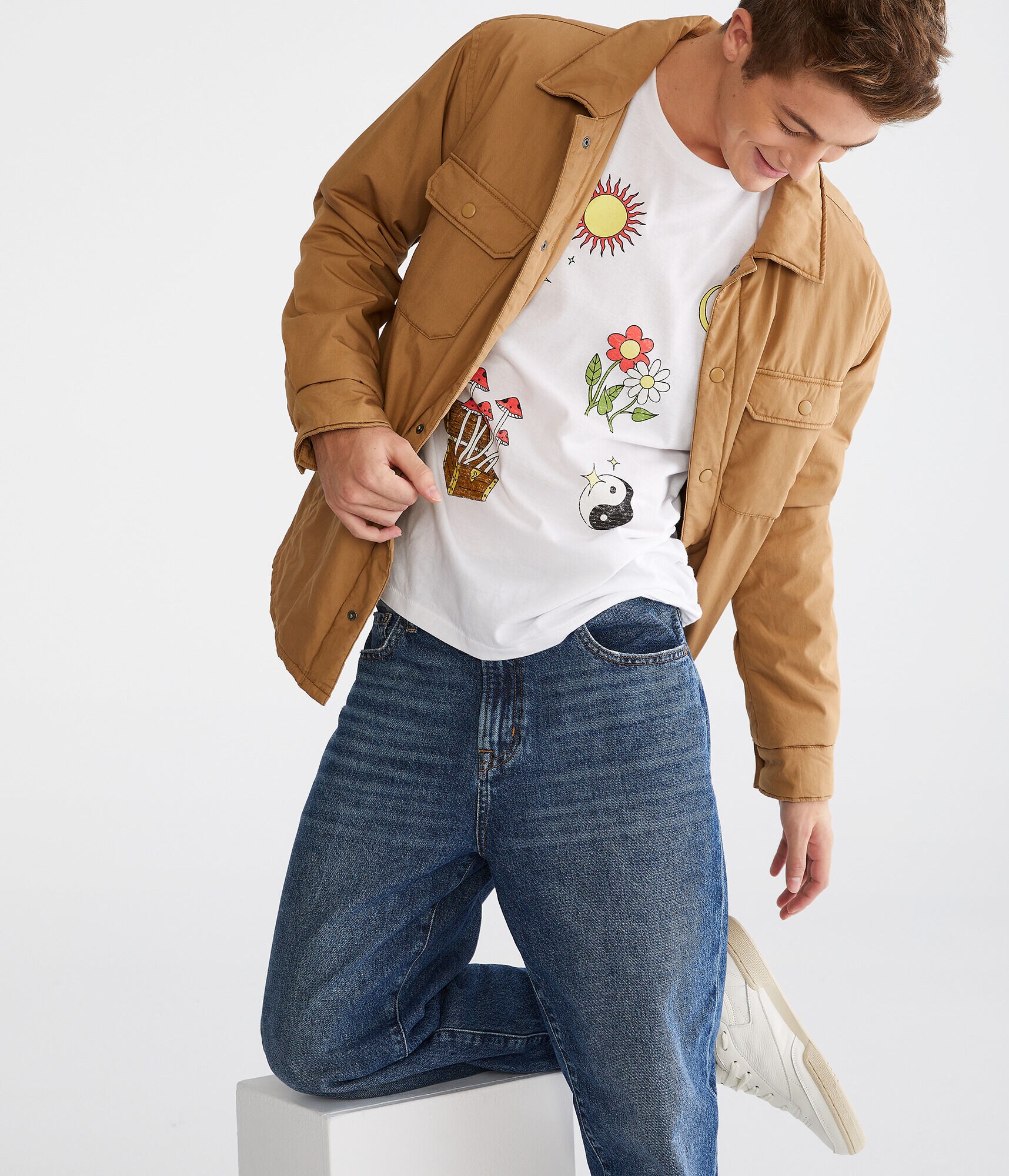 Celestial Mushroom Graphic Tee