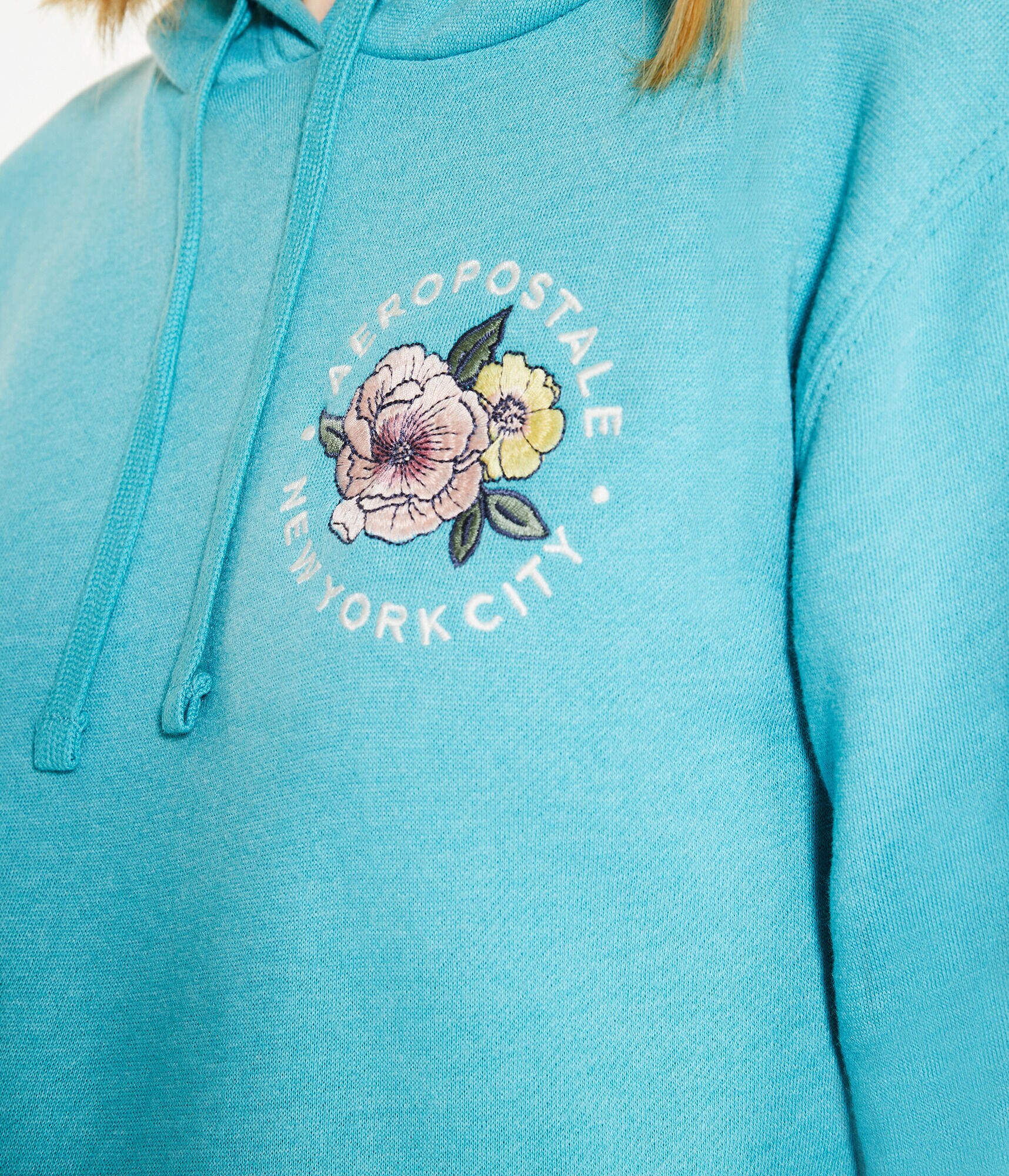 Aeropostale Floral Pullover Hoodie