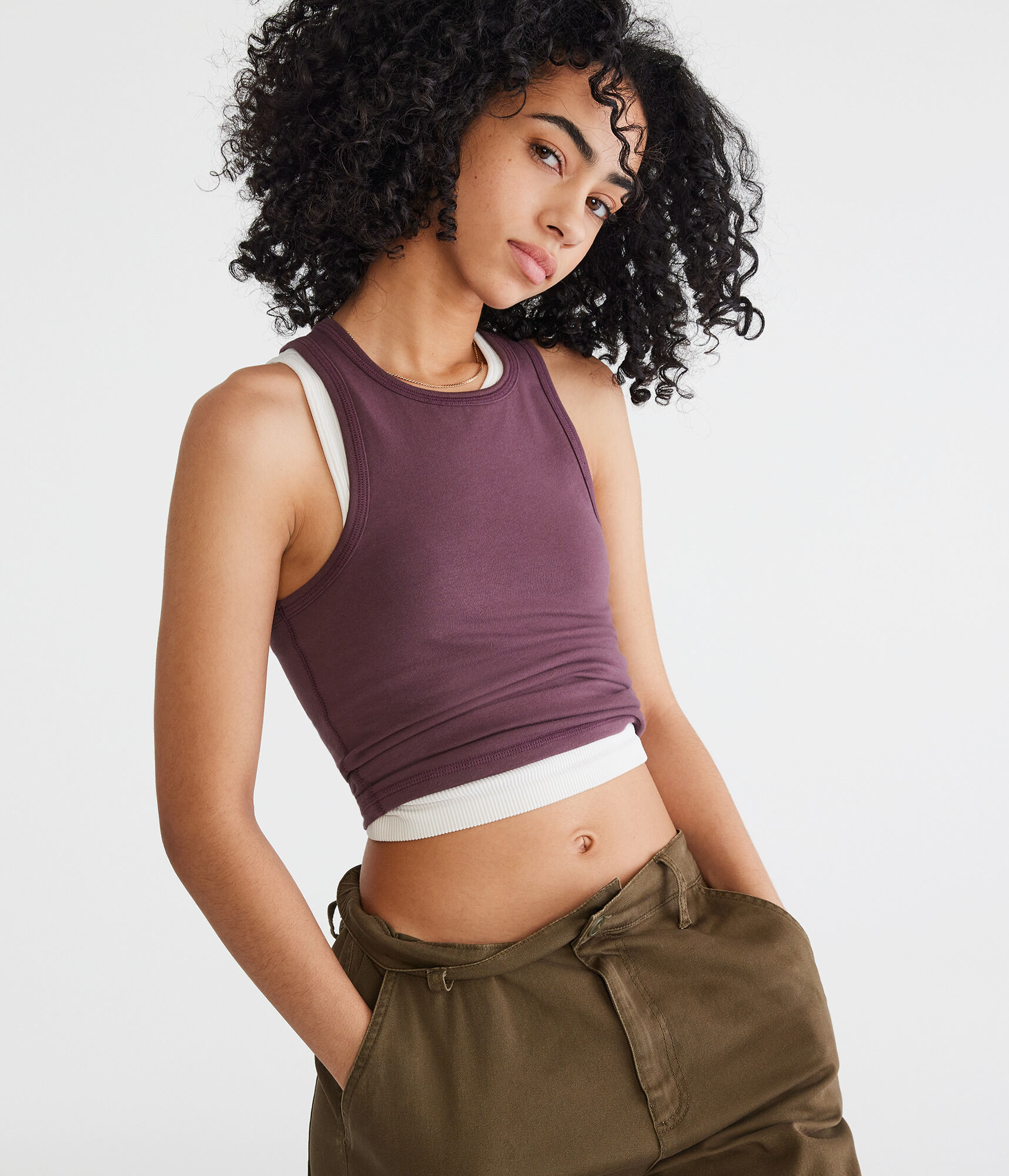 Seriously Soft High-Neck Tank