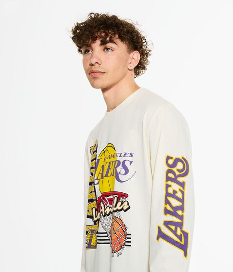 Long Sleeve Los Angeles Lakers Graphic Tee Long Sleeve Los Angeles Lakers Graphic Tee