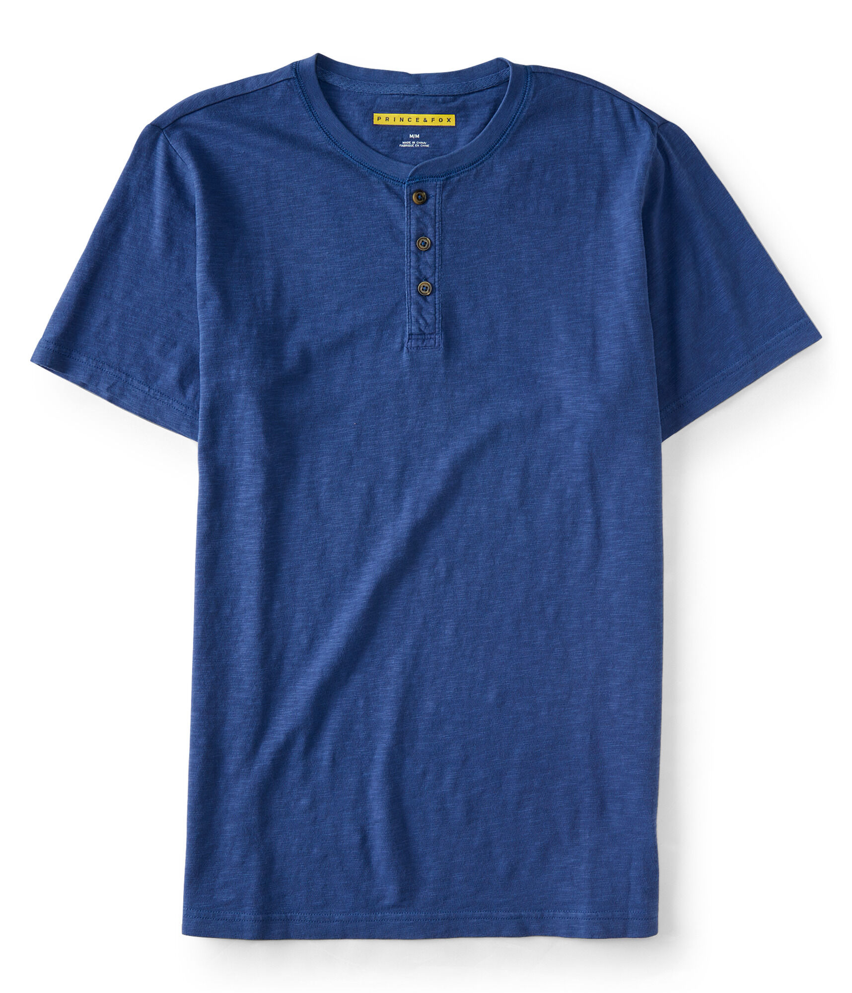 Prince &amp; Fox Solid Surf Wash Henley