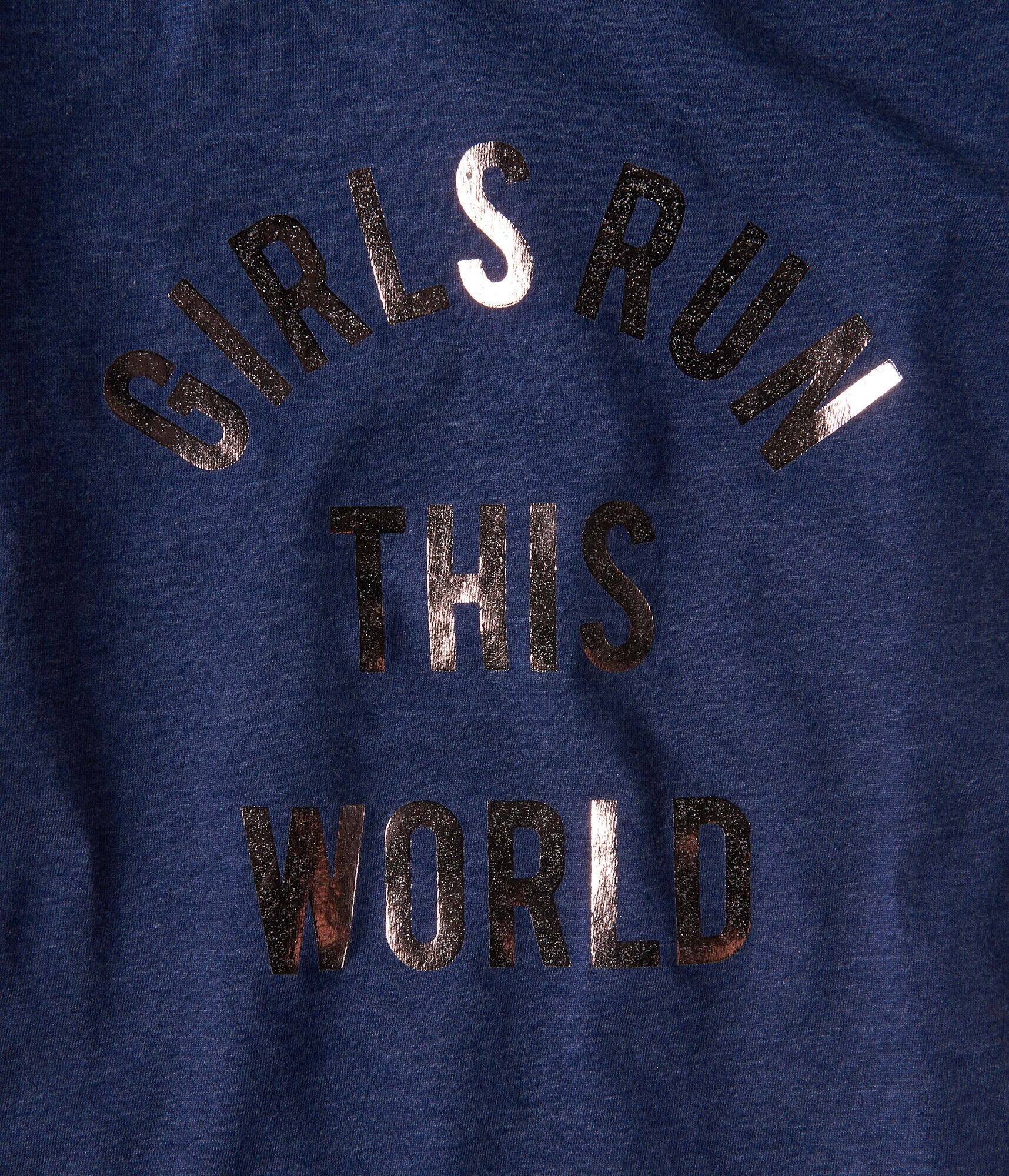 Girls Run This World Graphic Tee