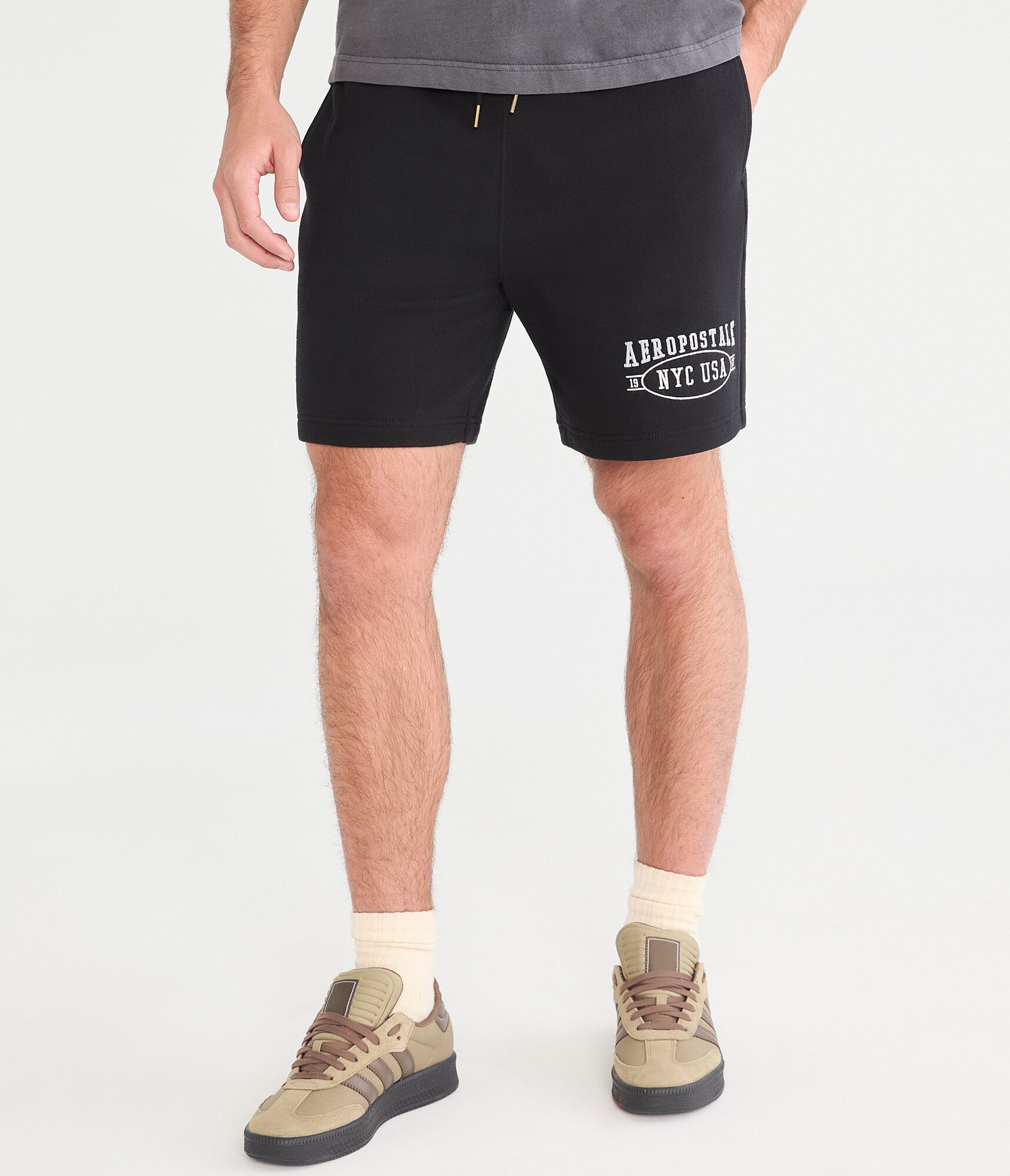 Aeropostale USA Heritage Fleece Shorts 7"