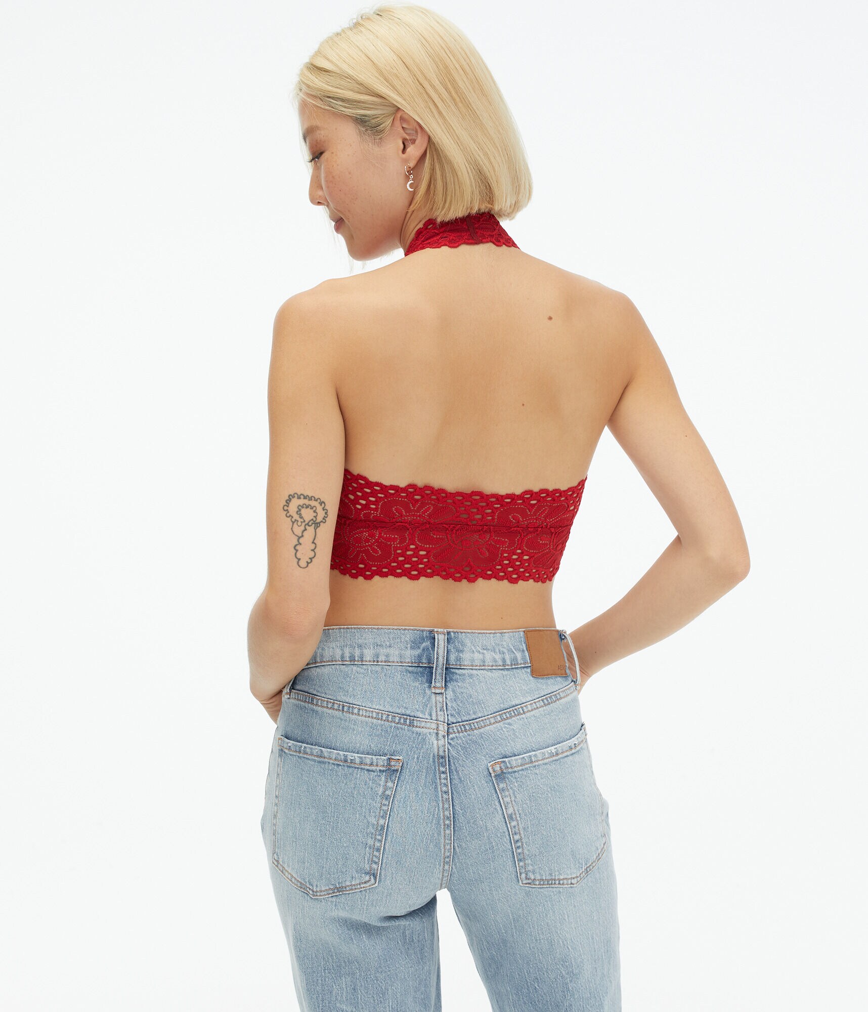 Lace Halter Bralette