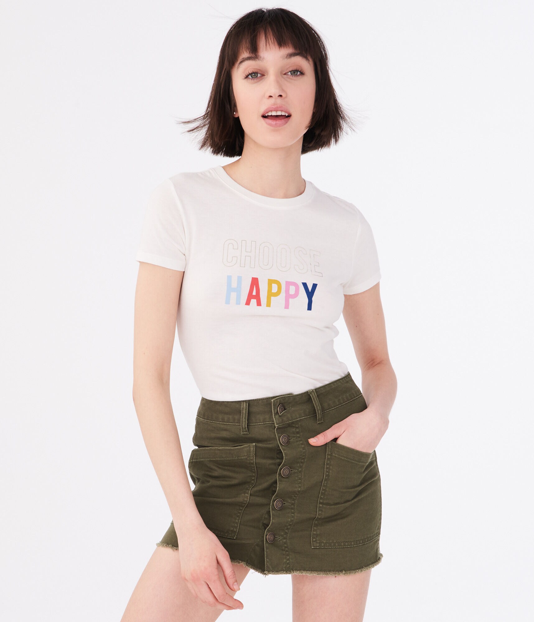 Choose Happy Graphic Tee
