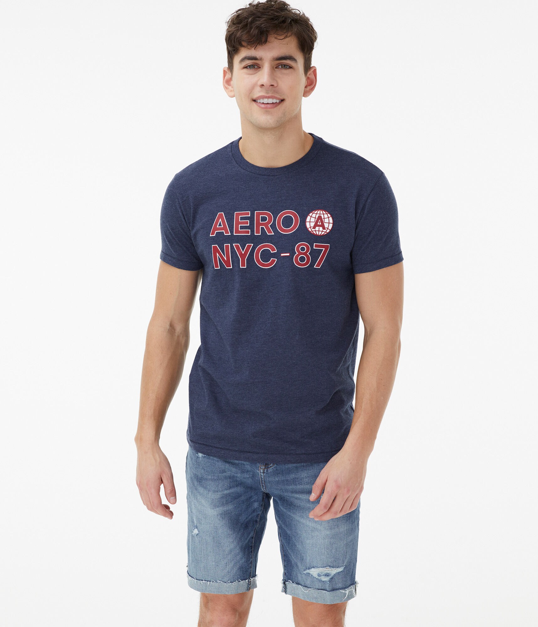 Aero NYC-87 Logo Graphic Tee