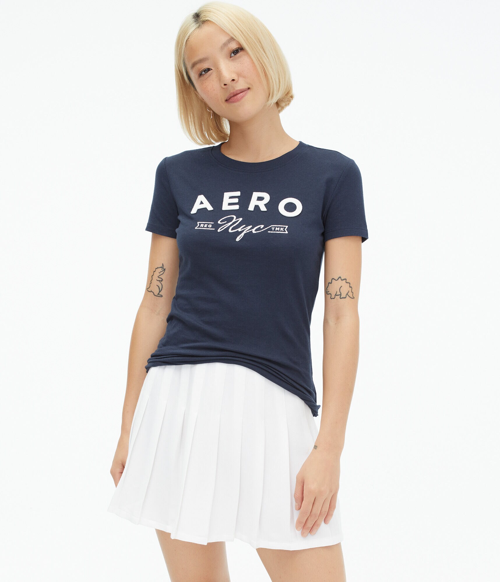 Aero Appliqu&eacute; Glitter Graphic Tee