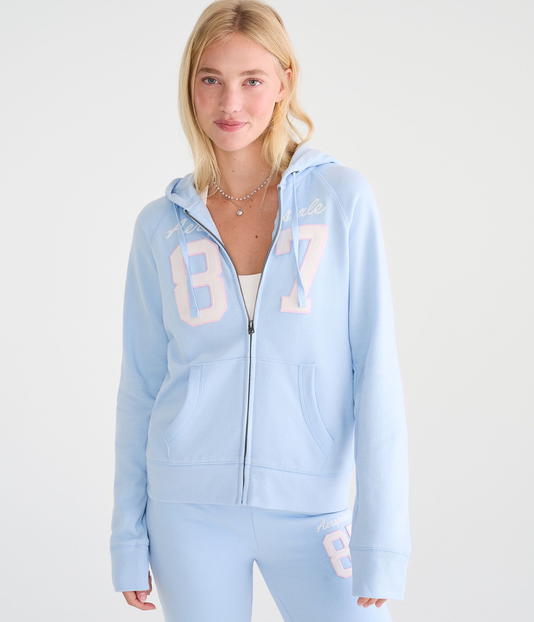 Aeropostale 87 Full-Zip Hoodie