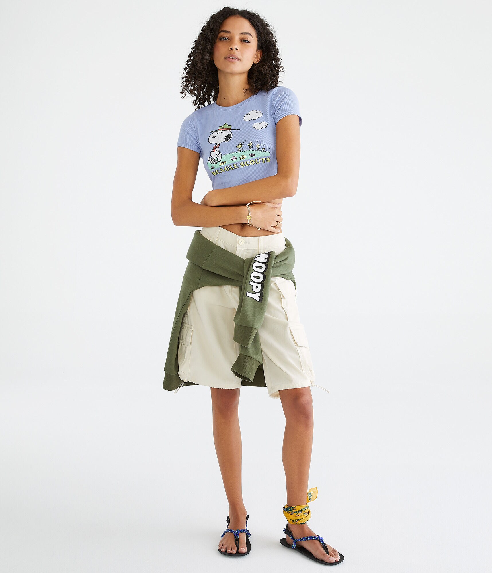 AERO | CAMP SNOOPY&trade; Beagle Scouts Baby Tee